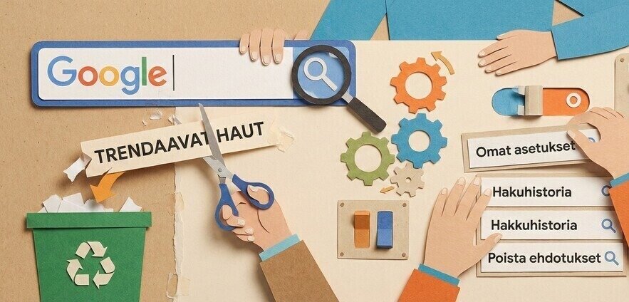 Trendaavat haut pois